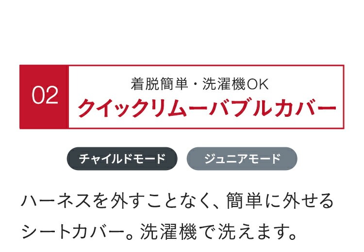 チャイルドシート「エボルバフィックス」