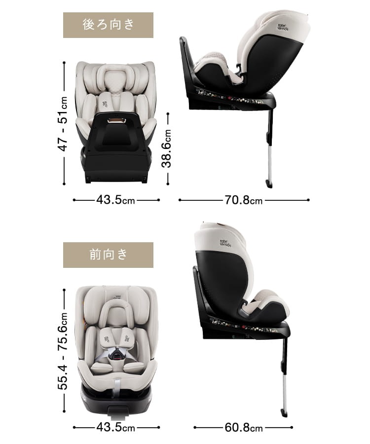 チャイルドシート「スイベルグローマックスエアー」