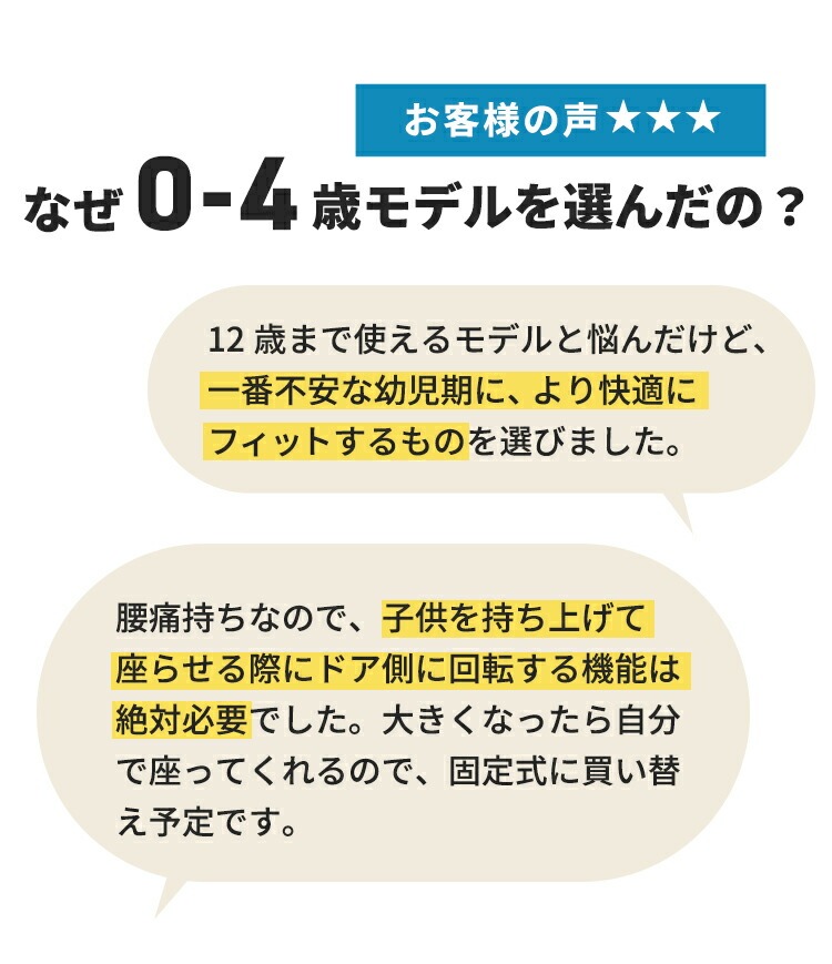 チャイルドシート「ストーン」