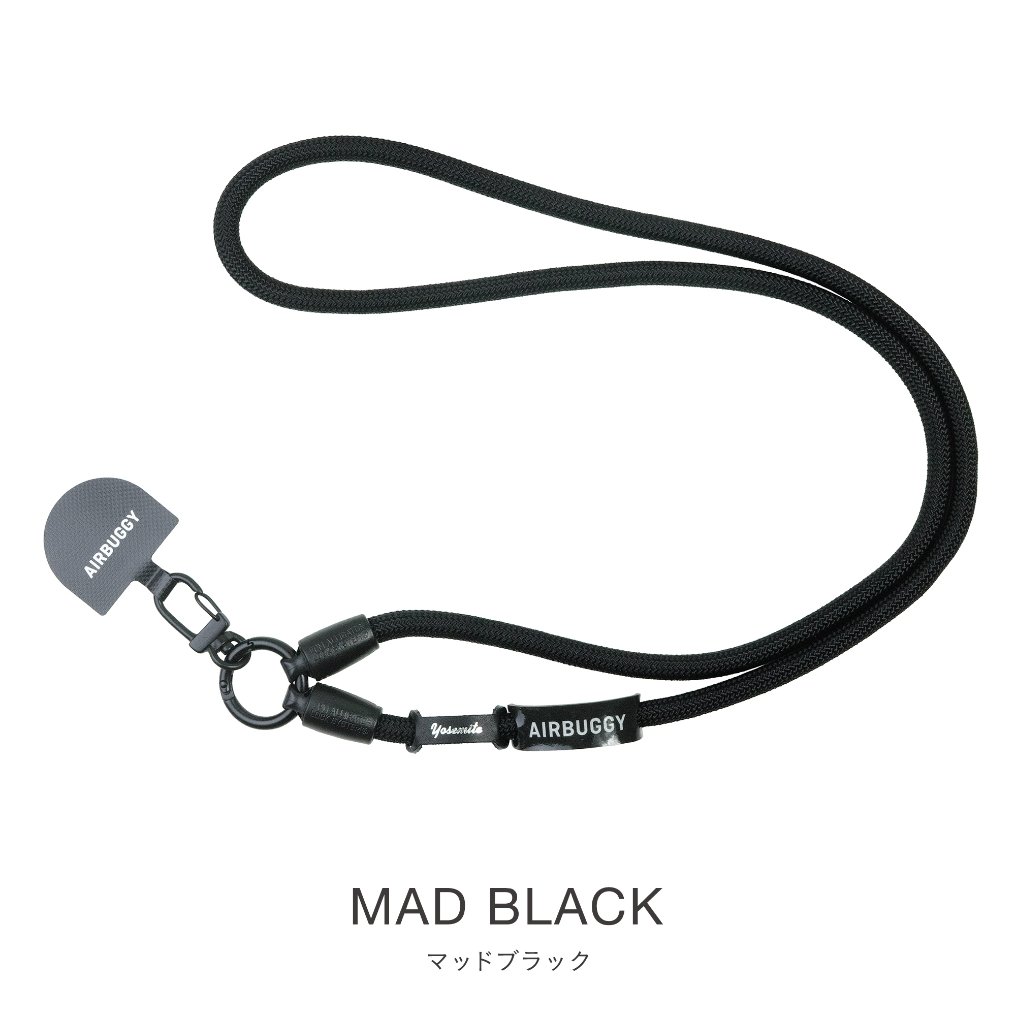 豊富なギフト YOSEMITE STRAP ヨセミテ×エアバギー モバイルストラップ G スマホアクセサリー
