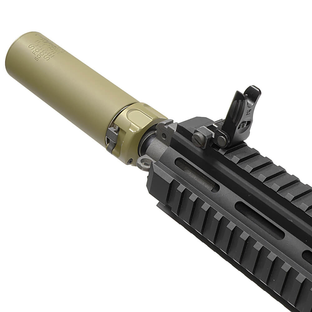 5KU 製 14mm逆ネジ 対応 SFタイプ SOCOM556 - MINI 2 サプレッサー