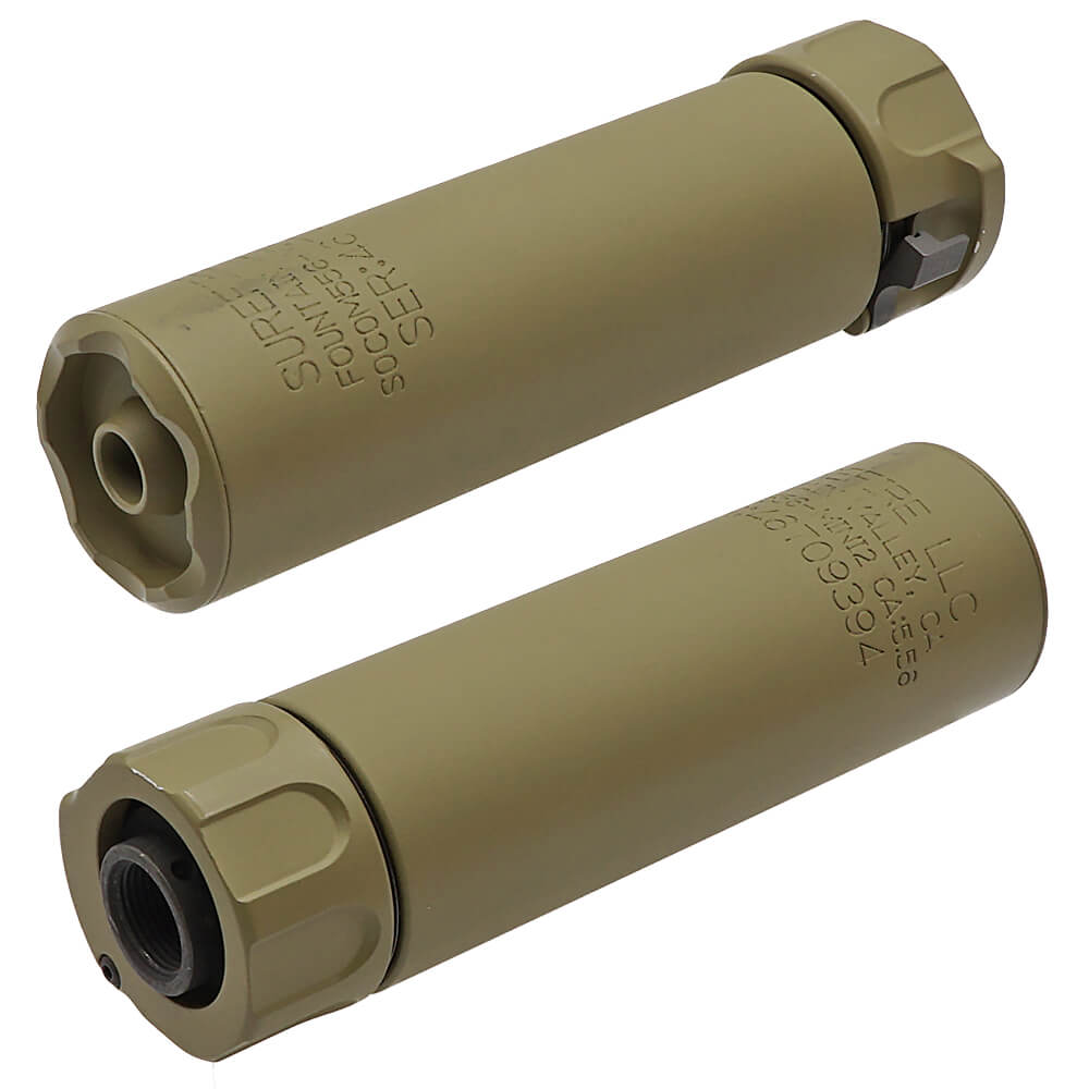 5KU 製 14mm逆ネジ 対応 SFタイプ SOCOM556 - MINI 2 サプレッサー