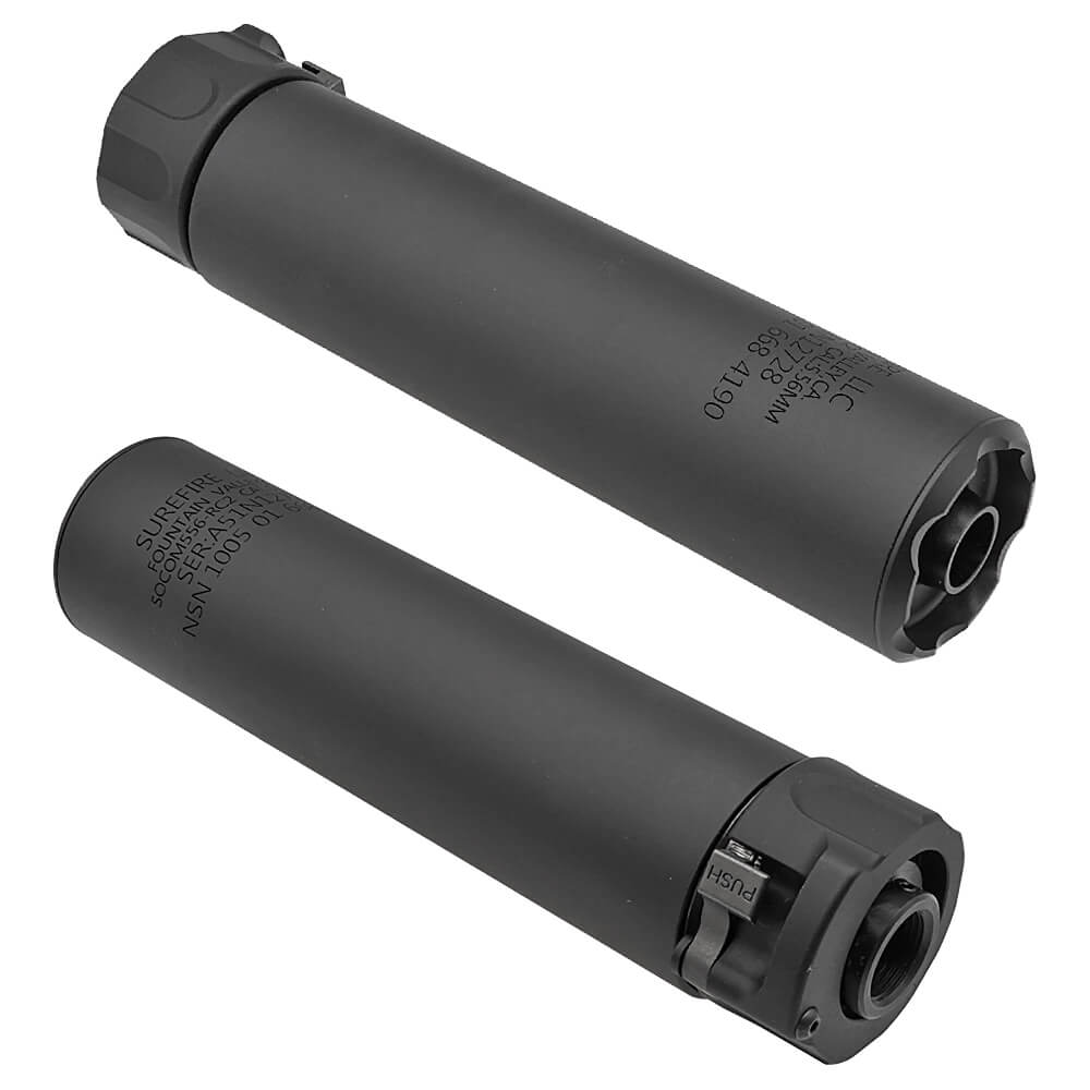 5KU 製 14mm逆ネジ 対応 SFタイプ SOCOM556 - RC2 サプレッサー 5KU 製 14mm逆ネジ 対応 SFタイプ SOCOM556 - RC2 サプレッサー