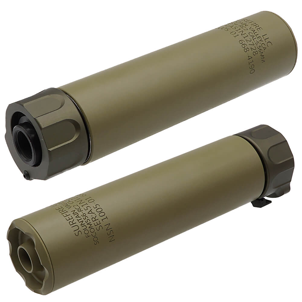 5KU 製 14mm逆ネジ 対応 SFタイプ SOCOM556 - RC2 サプレッサー