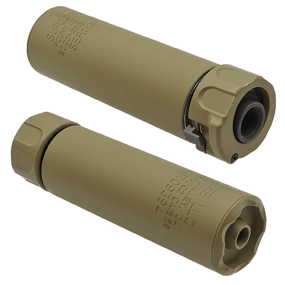 5KU 製 14mm逆ネジ 対応 SFタイプ SOCOM556 - MINI 2 サプレッサー