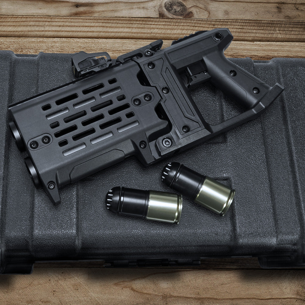 Arts Airsoft 製 AS-40 ダブルバレル グレネードランチャー 40mmガス