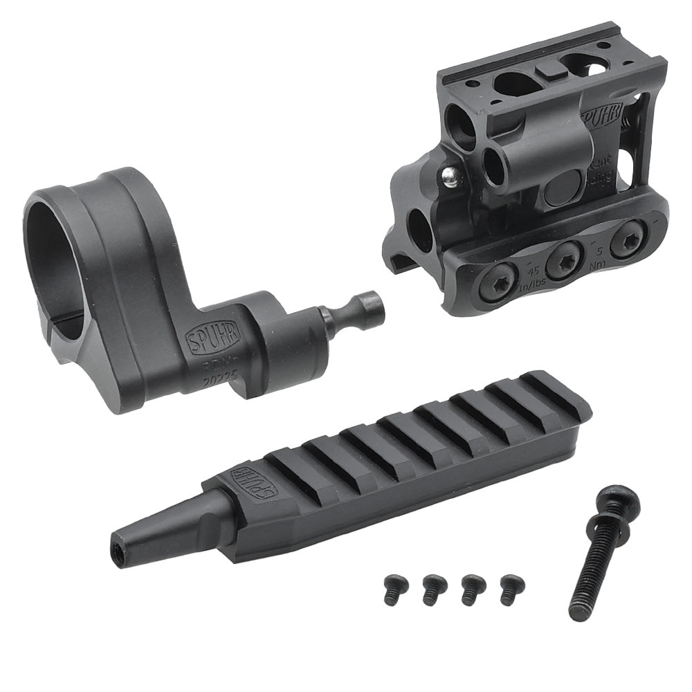 Evolution Gear 製 T1/T2 ドットサイト & 3XMAG 対応 RDF-20225K SPUHR