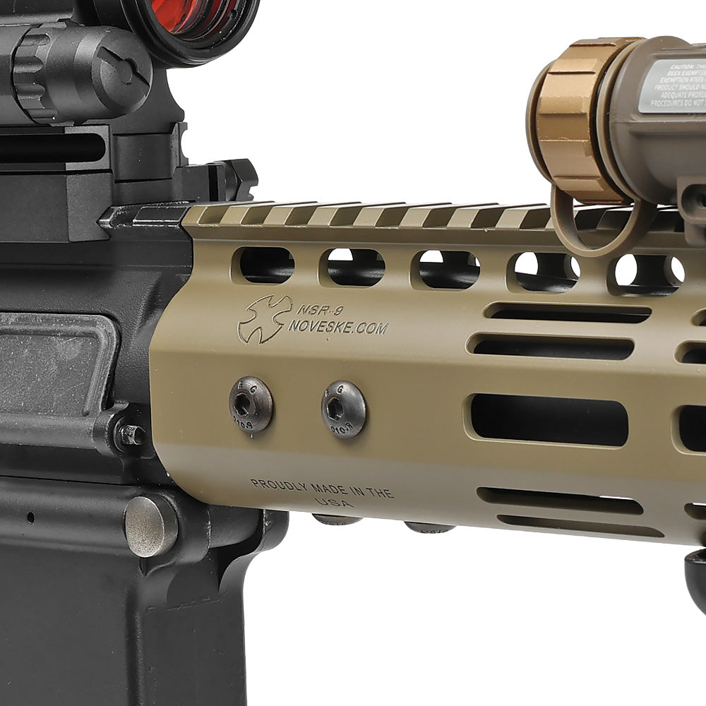 E&C 製 M4 シリーズ対応 NOVESKE NSR N4 9インチ Gen.3 M-LOK ハンド