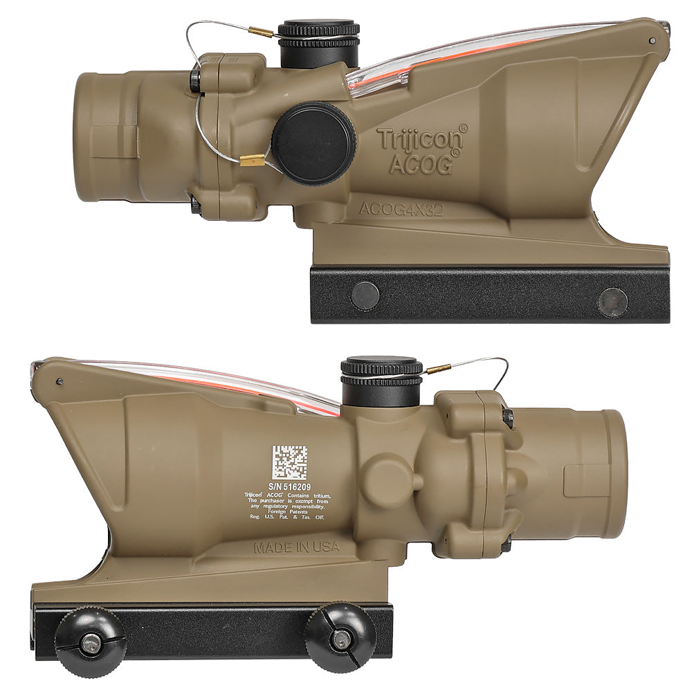 Evolution Gear製 ACOG TA31 4x32 RMRサイト搭載 Evolution Gear 製 TRIJICON TA31b ACOG 4x32 スコープ レプリカ Gen.1