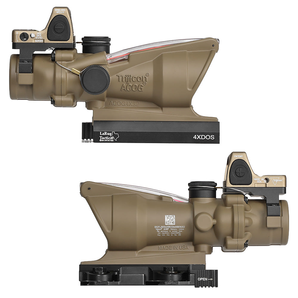 HolyWarrior TA31 4倍　ACOG （レプリカ） Amazon.co.jp: ACOG TA31タイプ 4倍スコープ (集光式 レティクル) +RMR