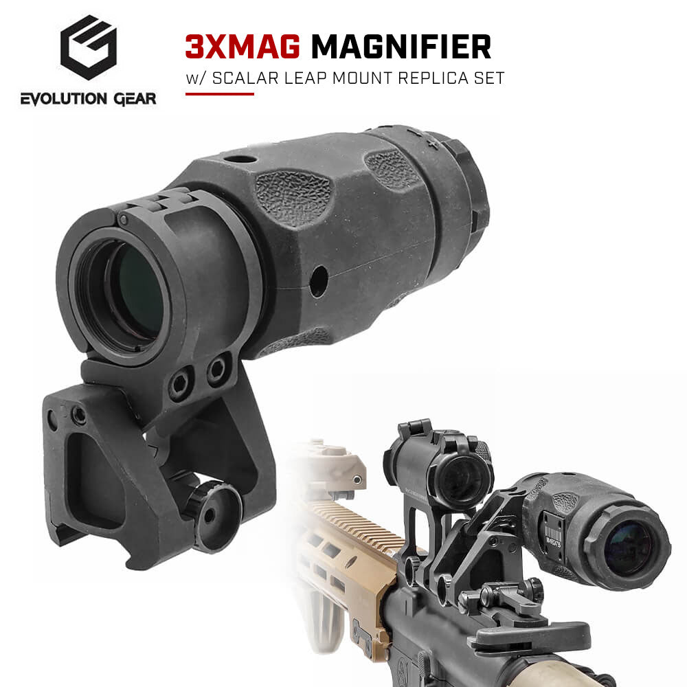 Evolution Gear 製 3XMAG-1 Magnifier & SCALARWORKS LEAP/06 Mount