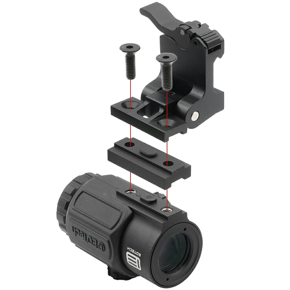 Evolution Gear 製 EOTech G43 マグニファイア 3倍 レプリカ BK