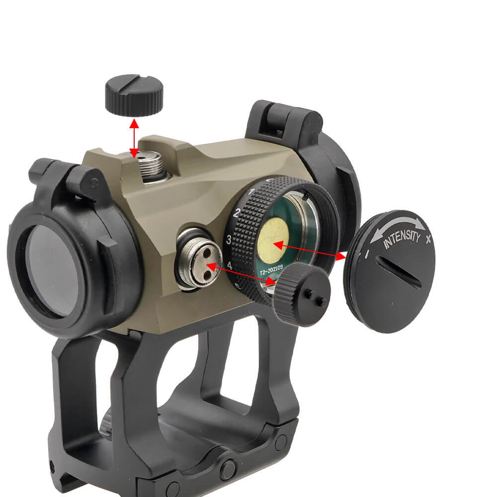 Evolution Gear 製 Aimpoint Micro T-2 ドットサイト ＆ SCALARWORKS