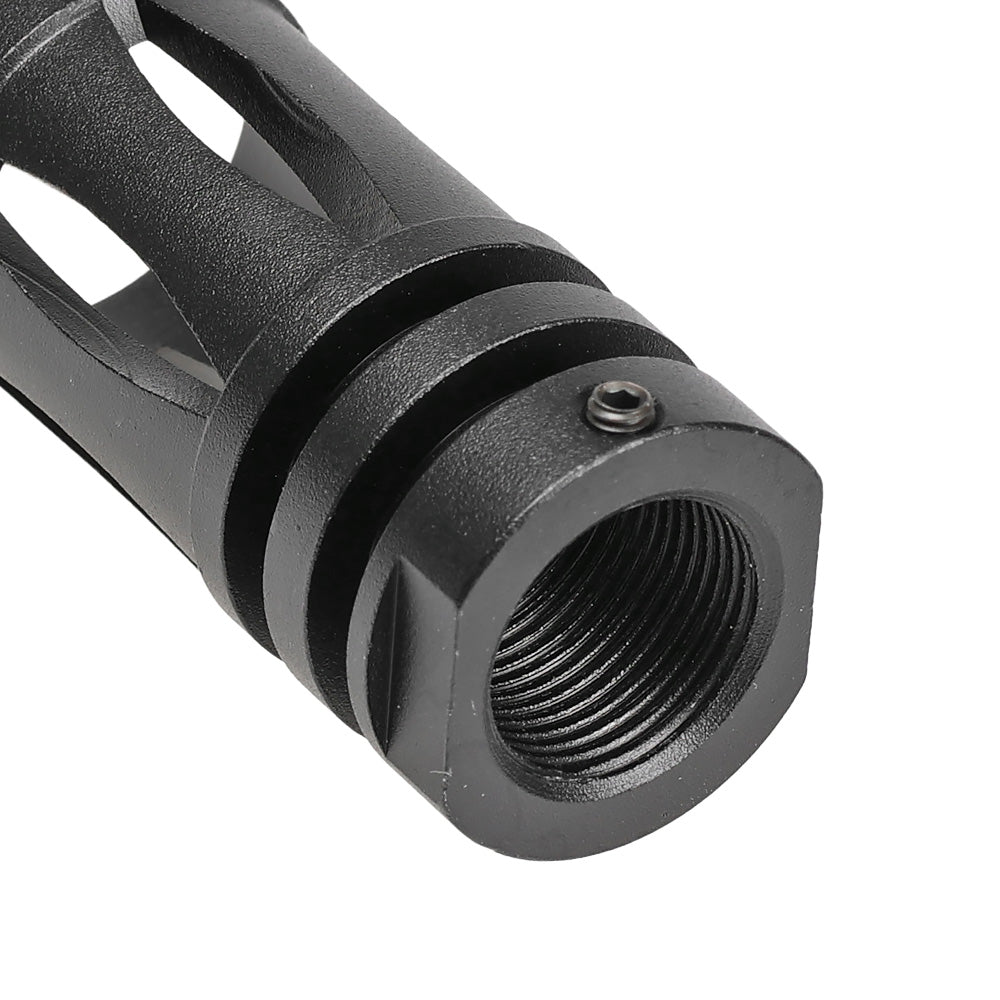 E&C 製 14mm 逆ネジ 対応 M16A1 バードケージ フラッシュハイダー