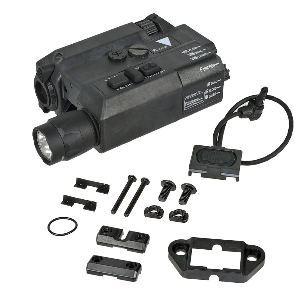 SOMOGEAR 製 Wilcox Raptar Lite ダミー レンジファインダー レプリカ LEDフラッシュライト搭載 PA66強化樹脂製