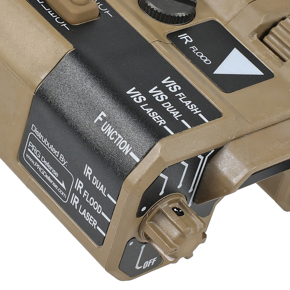 SOMOGEAR 製 Wilcox Raptar Lite ダミー レンジファインダー レプリカ LEDフラッシュライト搭載 PA66強化樹脂製