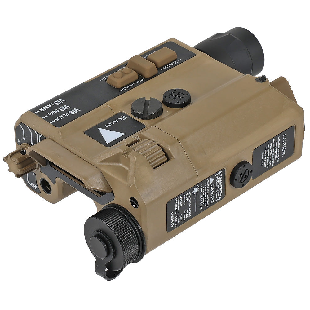 SOMOGEAR 製 Wilcox Raptar Lite ダミー レンジファインダー レプリカ LEDフラッシュライト搭載 PA66強化樹脂製