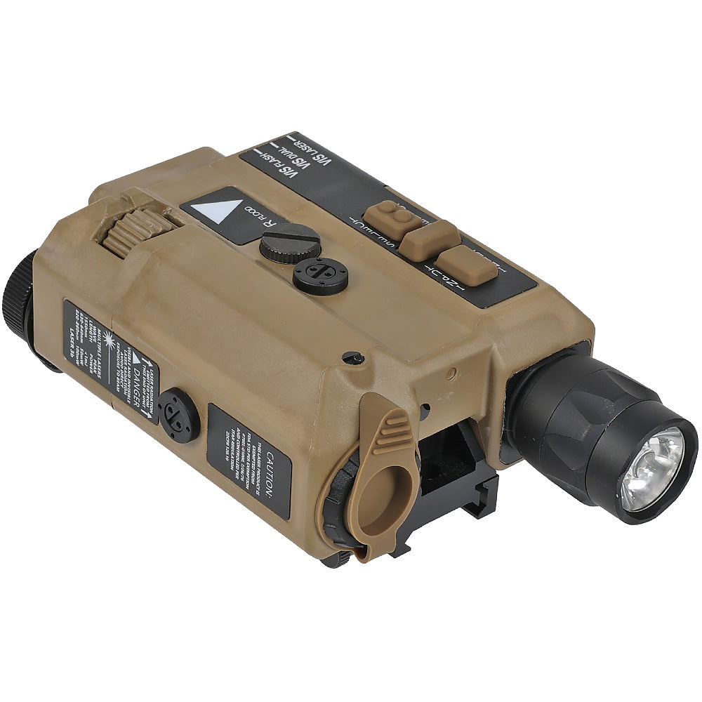 SOMOGEAR 製 Wilcox Raptar Lite ダミー レンジファインダー レプリカ LEDフラッシュライト搭載 PA66強化樹脂製