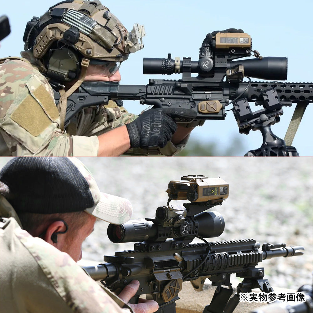 SOMOGEAR 製 Wilcox Raptar Lite ダミー レンジファインダー レプリカ LEDフラッシュライト搭載 PA66強化樹脂製