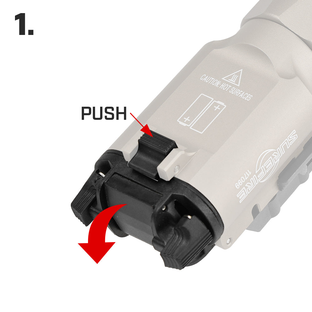 SOTAC製 SUREFIRE X300U ULTRA ハンドガンライト レプリカ ハンドガン