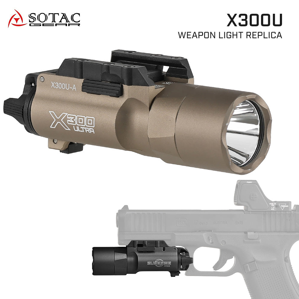 【ジャンク】M45CQP CO2ガスガン X300 ULTRAライト付き 最新 ロット Carbon8 M45 CQP カーボネイト Co2 ガスガン GBB ガス