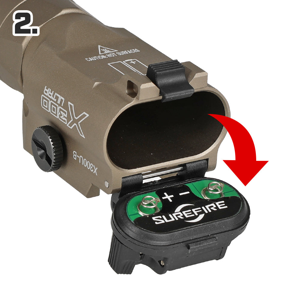 SOTAC製 SUREFIRE X300U-B ULTRA ハンドガンライト レプリカ