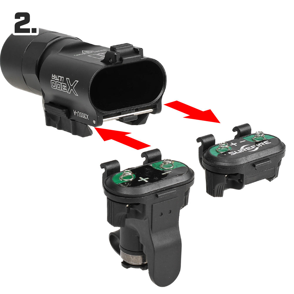 良品武品 SUREFIREタイプ X300シリーズ対応 XT00 テールキャップ
