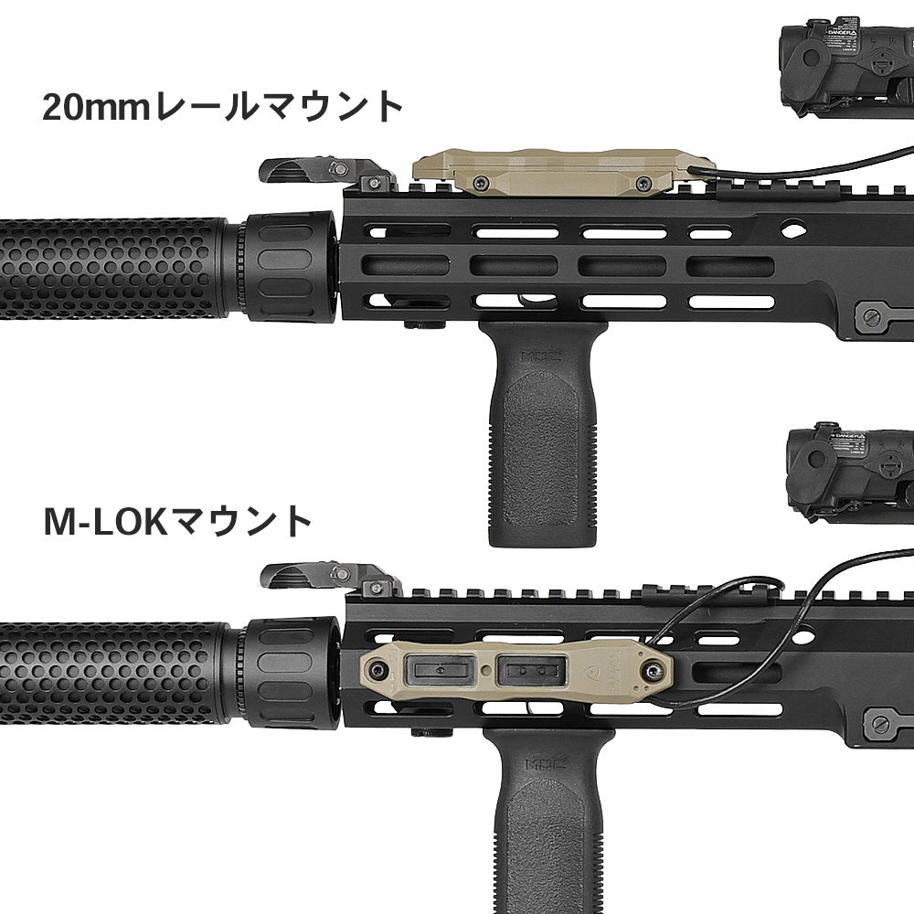 SOTAC製 UNITYタイプ TAPS デュアル リモートスイッチ 2プラグ2