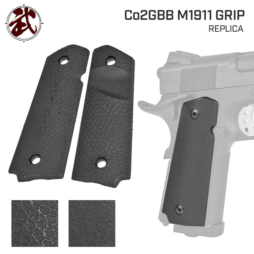 良品武品 Co2 GBB ガバメントシリーズ 対応 M1911 カスタムグリップ