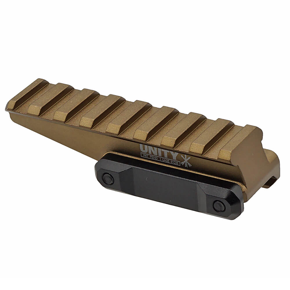 Evolution Gear 製 UNITYタイプ FAST OPTIC RISER マウントベース かさ上げ ライザーマウント 20mmレイル対応 アルミ合金製 |  | 05