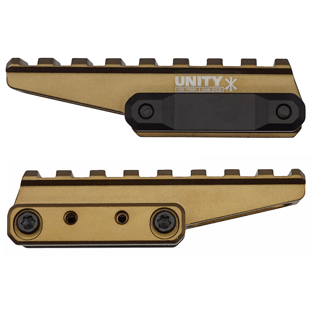 Evolution Gear 製 UNITYタイプ FAST OPTIC RISER マウントベース かさ上げ ライザーマウント 20mmレイル対応 アルミ合金製 |  | 07