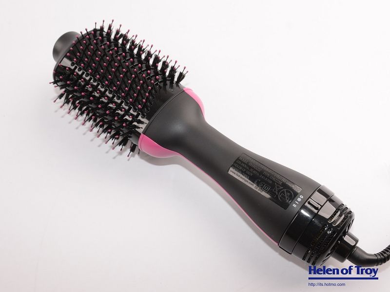 REVLON ヘアードライヤーブラシ ボリューマイザー マイナスイオン 