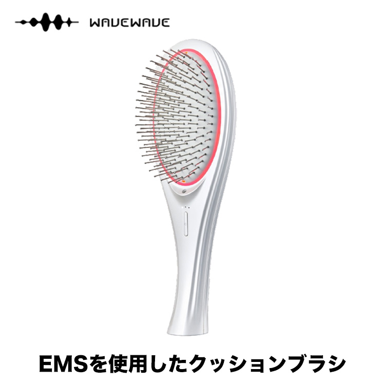 WAVEWAVE ヘアブラシ EMS Brush Air WH41-01-GD WAVEWAVE EMS Brush Air WH41-01-GD ゴールド クッションブラシ