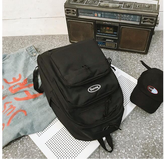 リュック 当日発送 レディース 通学 通勤 大容量 黒 リュックサック バックパック バッグ 多収納 大きめ かばん 女子 中学生 高校生 大学生 女子 韓国 1802 ファッションアイリーyahoo 店 通販 Yahoo ショッピング