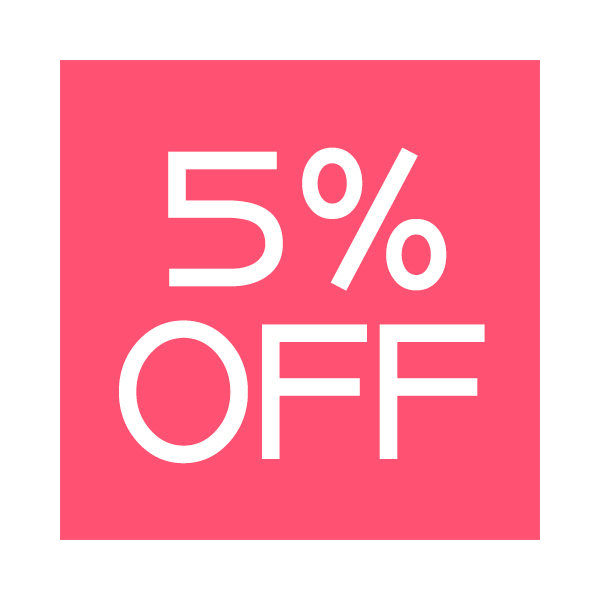 ウィッグ専門店エアリーの「7月限定5%OFFクーポン」のクーポン