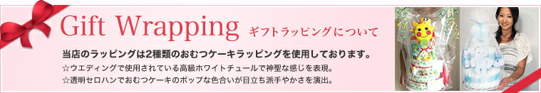 ギフトラッピングについて