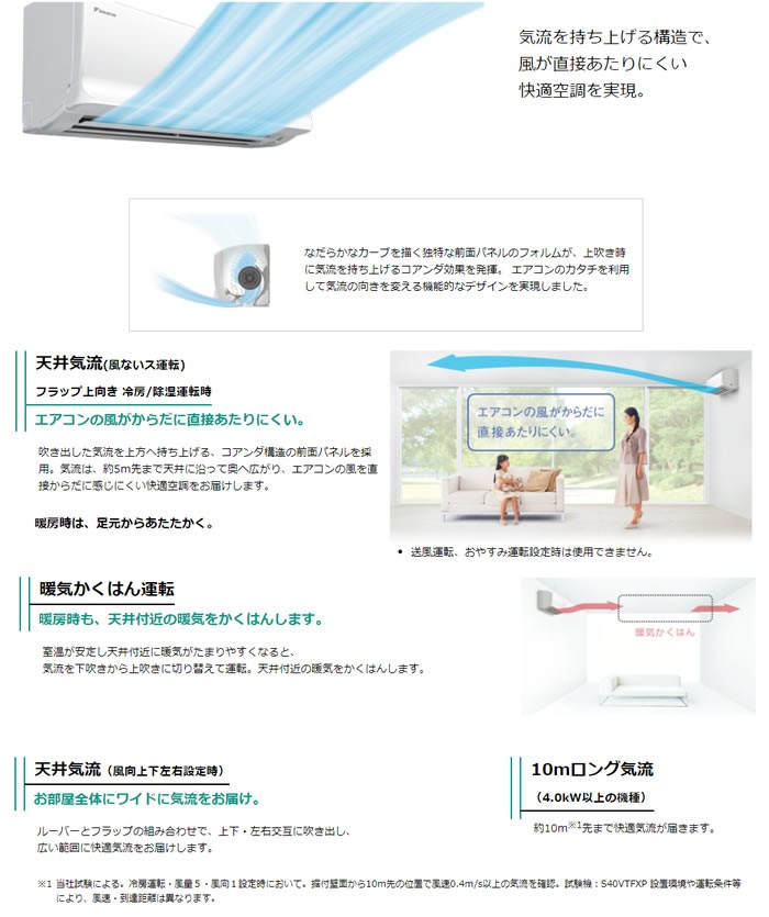 定番大得価 ダイキン エアコン専門店エアコンの森 通販 Paypayモール 気流を持ち上げる構造で 風が直接あたりにくい快適空調を実現 S22vtfxs W 主に6畳用 即納豊富な Www Hastakshepnews Com