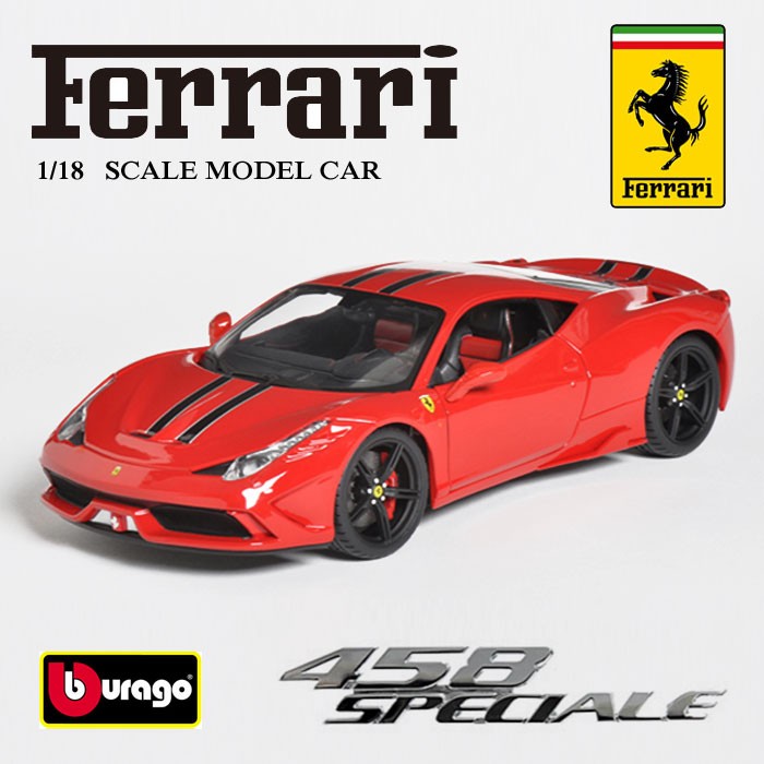Ferrari（フェラーリ） ミニカー 1/18 SS 458 スペチアーレ モデルカー