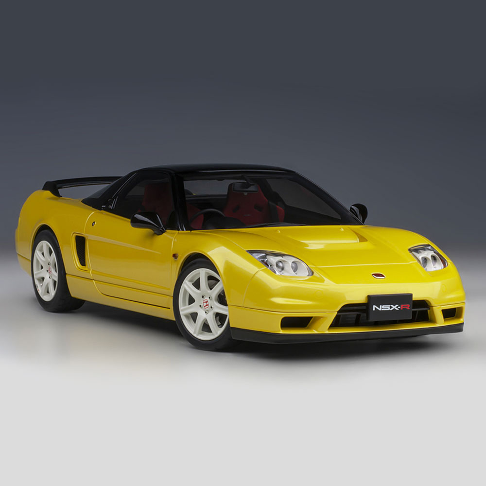 ホンダ ミニカー 1/18 NSX-R NA2 インディイエロー パール