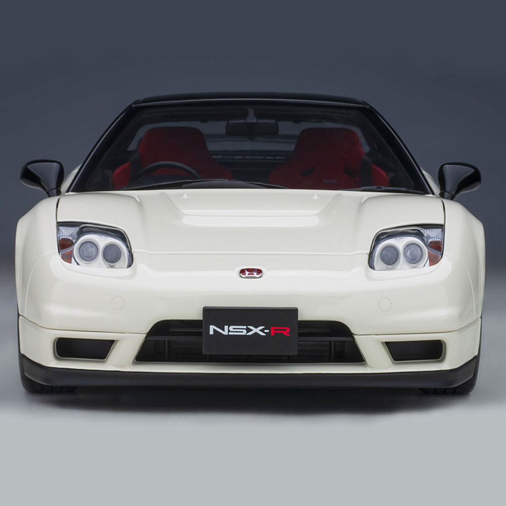 ミニカー 1/18 ホンダ NSX-R NA2 チャンピオンシップホワイト オート 