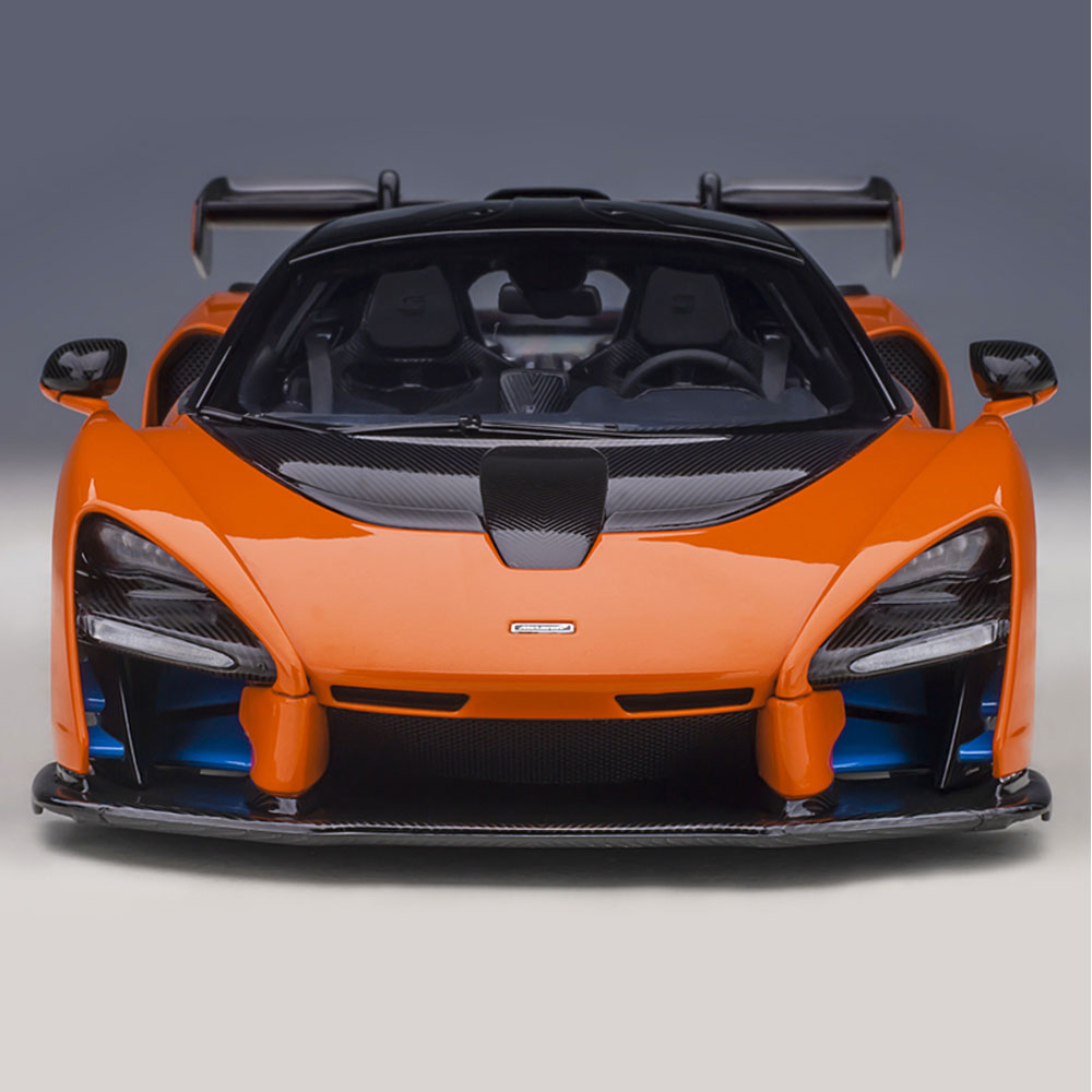 マクラーレン（MACLAREN） ミニカー 1/18 セナ オレンジ McLAREN SENNA