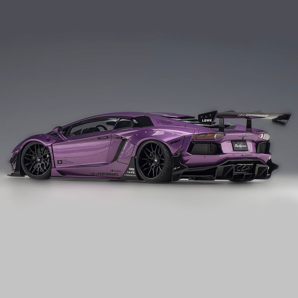 ランボルギーニ オープンカー パープル Amazon | AUTO art 79179 1/18 ランボルギーニ アヴェンタドール