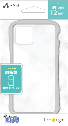 iPhone12mini ケース iPhone12 iPhone12Pro 耐衝撃 カラフルフレーム クリア 背面ケース ブラック | air-J | 04