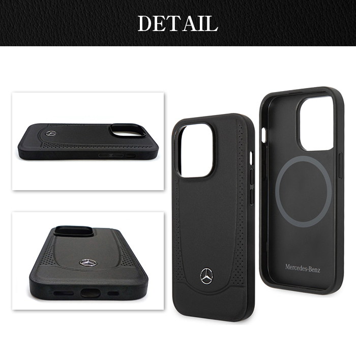 【新品未使用】Mercedes-Benz iPhone14 ケース 純正品 iPhone 14 Pro Max ケース 本革 Mercedes Benz iPhoneケース