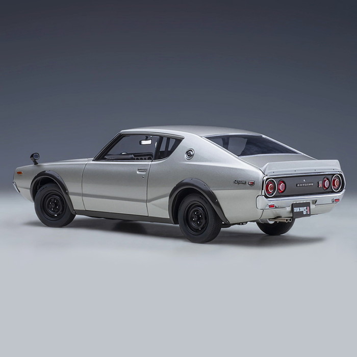 ミニカー 1/18 日産 スカイライン 2000 GT-R KPGC110 シルバー ケンメリ ハコスカ ダイキャスト オートアート プレゼント 開閉  : airt0674110774719 : エアージェイYahoo!ショッピング店 - 通販 - Yahoo!ショッピング