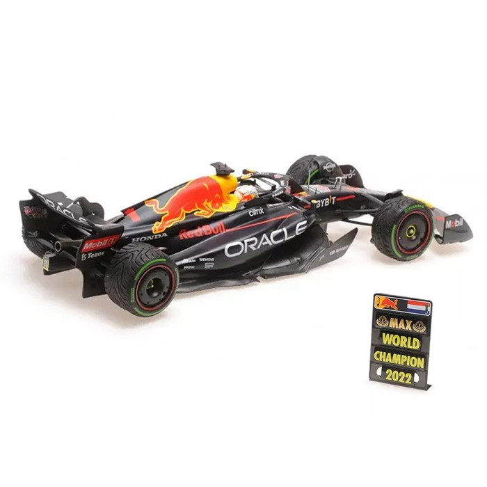 ミニカー 1/18 完成品 オラクル レッドブル レーシング RB18 マックス