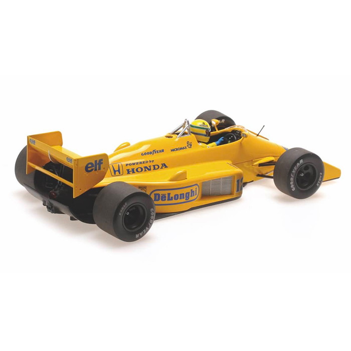 ミニカー 1/18 ロータス ホンダ 99T アイルトン セナ モナコGP 初優勝