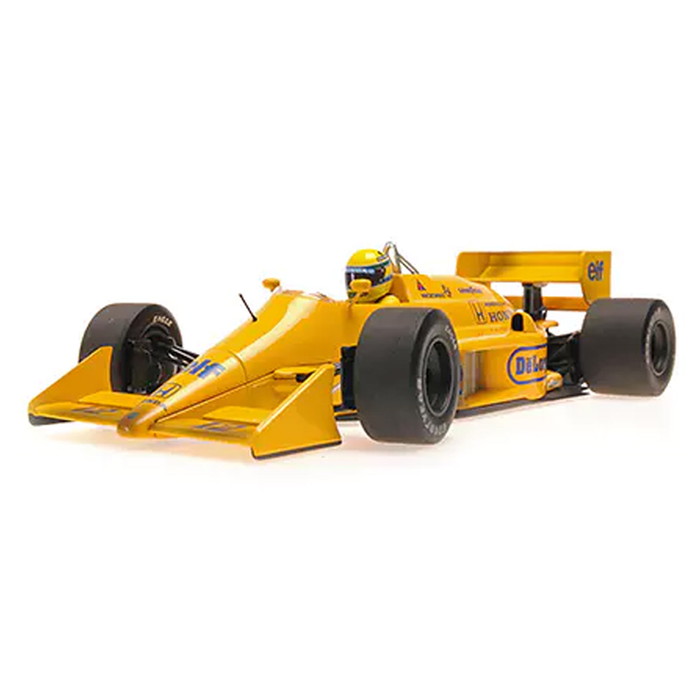 ミニカー 1/18 ロータス ホンダ 99T アイルトン セナ モナコGP 初優勝