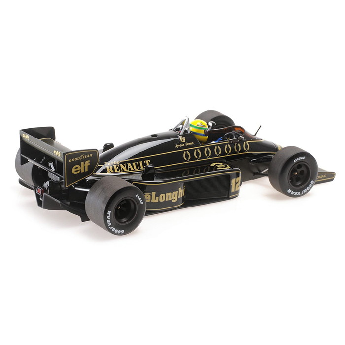 ミニカー 1/18 ロータス ルノー 98T アイルトン・セナ ドイツGP 1986
