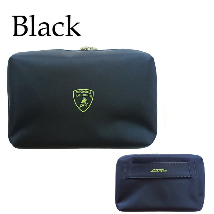 ランボルギーニ ポーチ ブラック ウエストバッグ ショルダーバッグ
